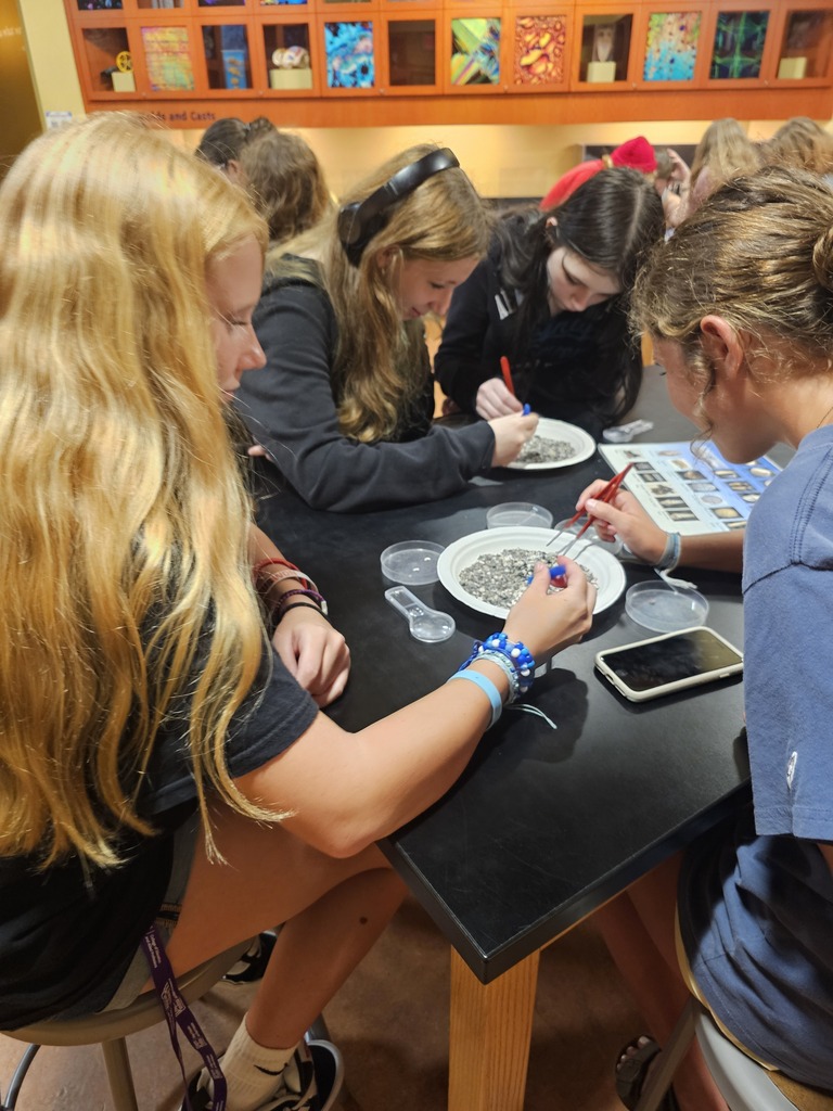 Middle school students learn at gear up camp