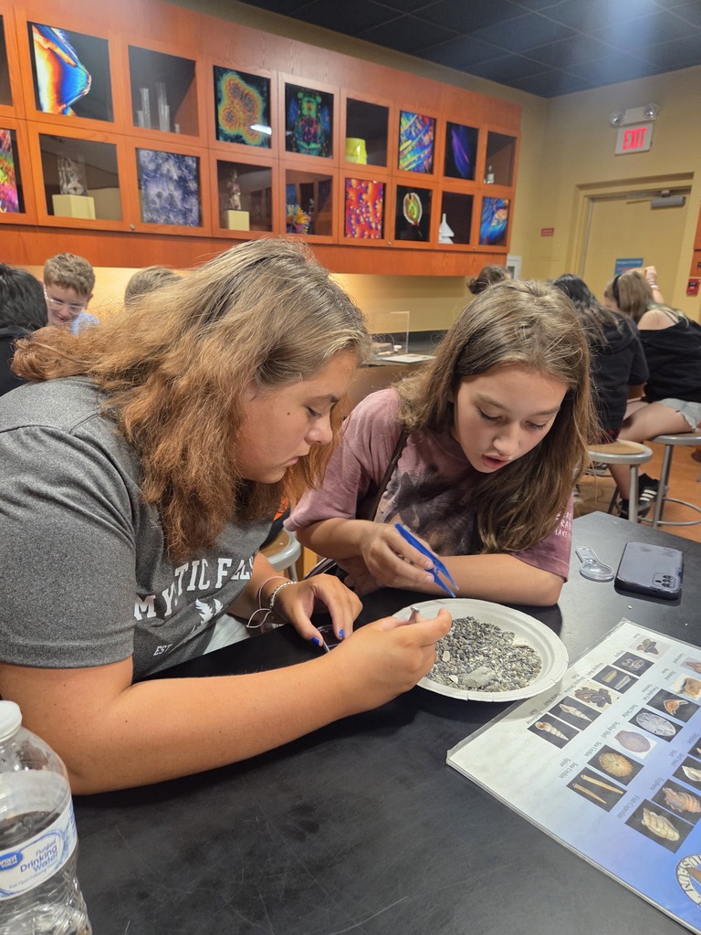 Middle school students learn at gear up camp