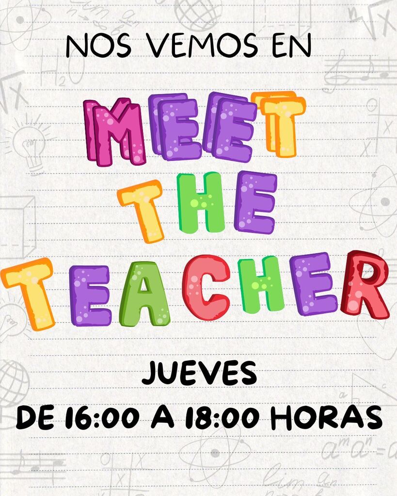 Meet the Teacher: Thursday, 4:00-6:00