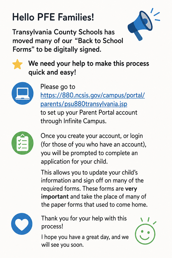 Infinite Campus Parent Portal Information 