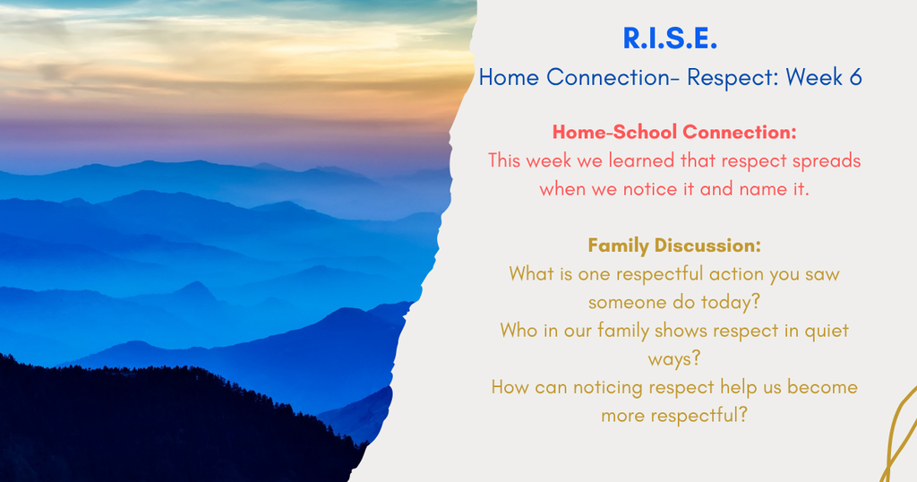 Respect- Week 6