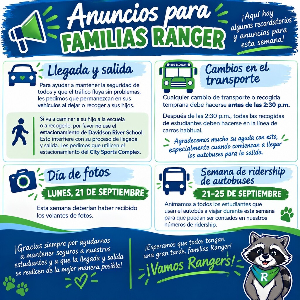 Anuncios para Familias Ranger
