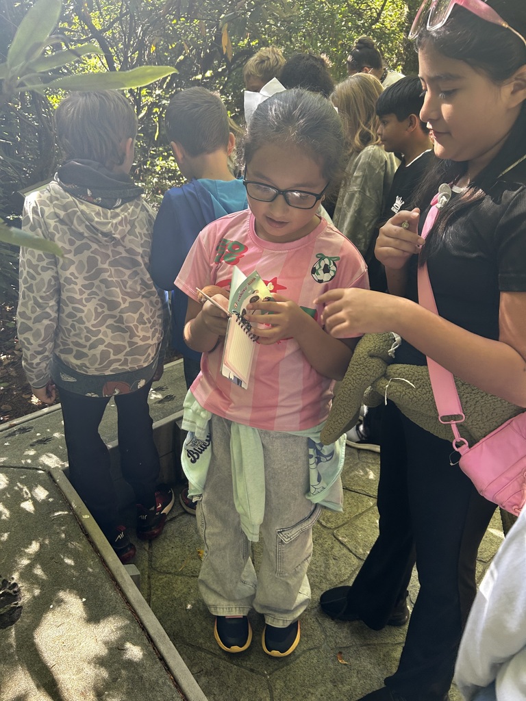 4th Grade students on field trip to the Cradle of Forestry.
