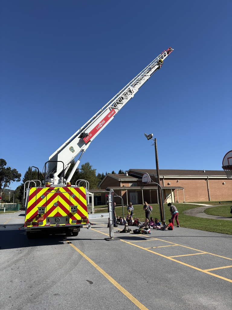 Brevard Fire Department visited pre-k.
