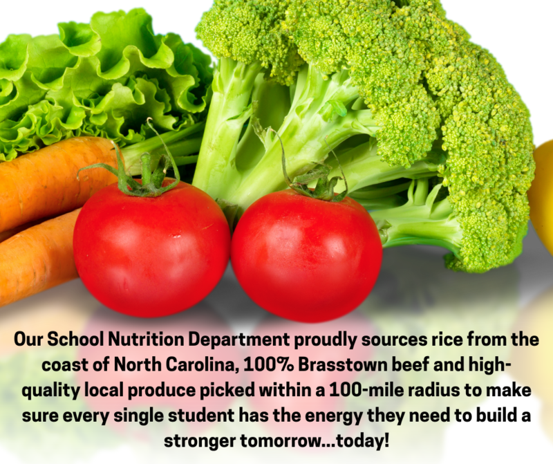 School Nutrition meals