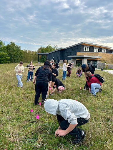 TCHS students and staff assist with planting at GTRLC