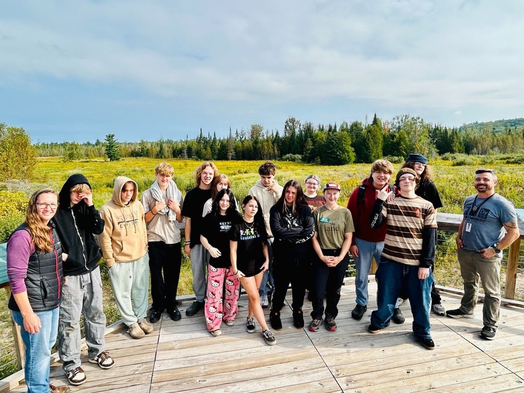 TCHS staff, students and GTRLC staff group photo.