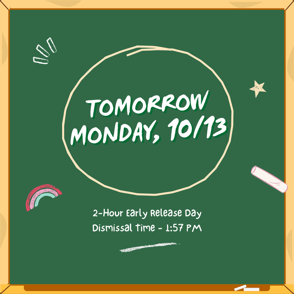 Tomorrow Monday, 1013