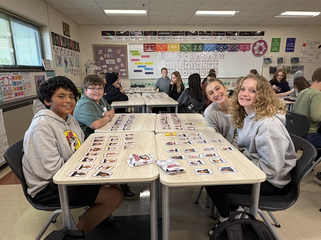 students playing guess who