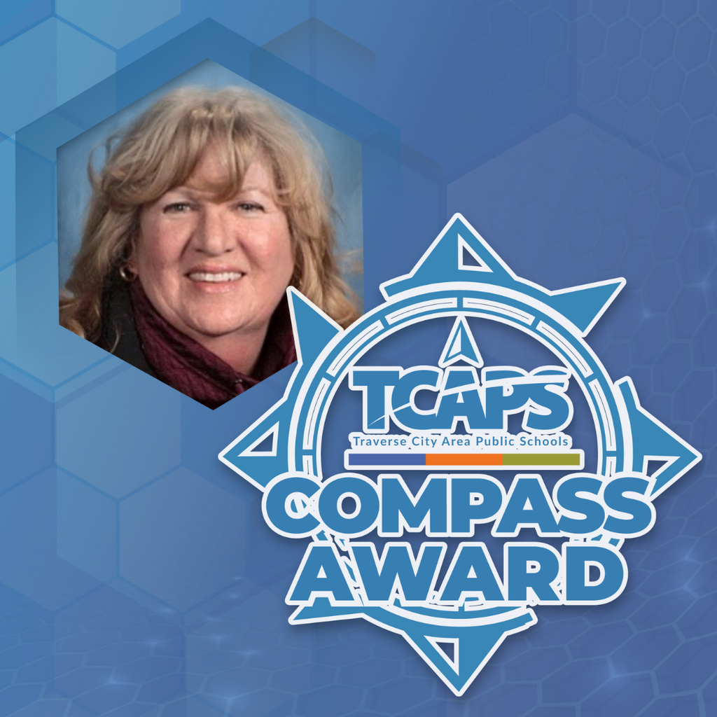 TCAPS Compass Award with image of Ann Aprea