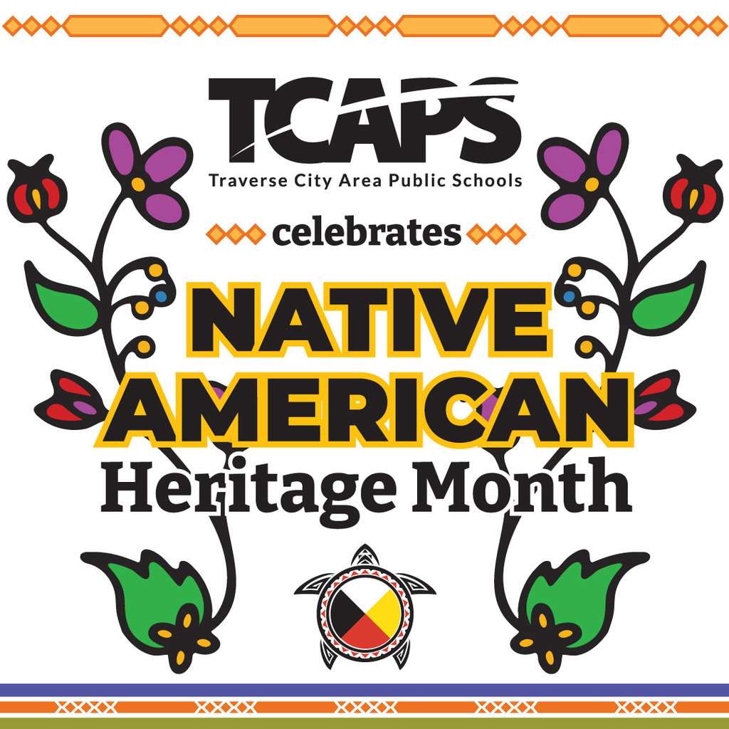 TCAPS celebrates Native American Heritage Month with traditional floral artwork