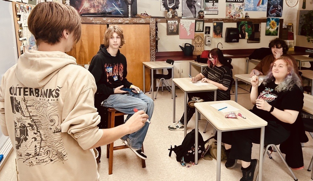 studnets sitting in a clasroom