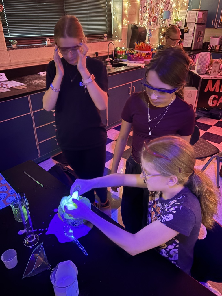 students making slime
