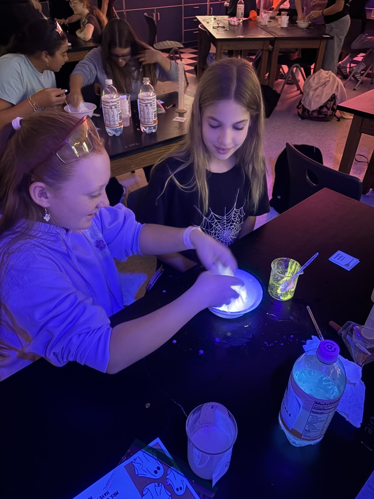 students making slime