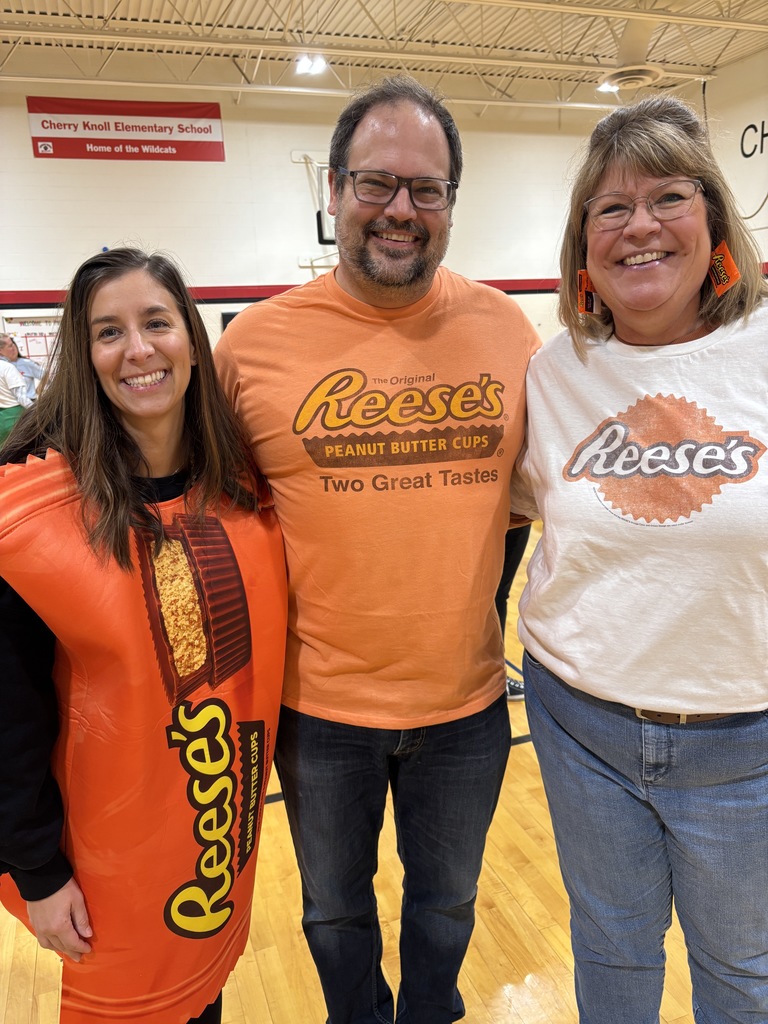 Staff dressed as Reese's
