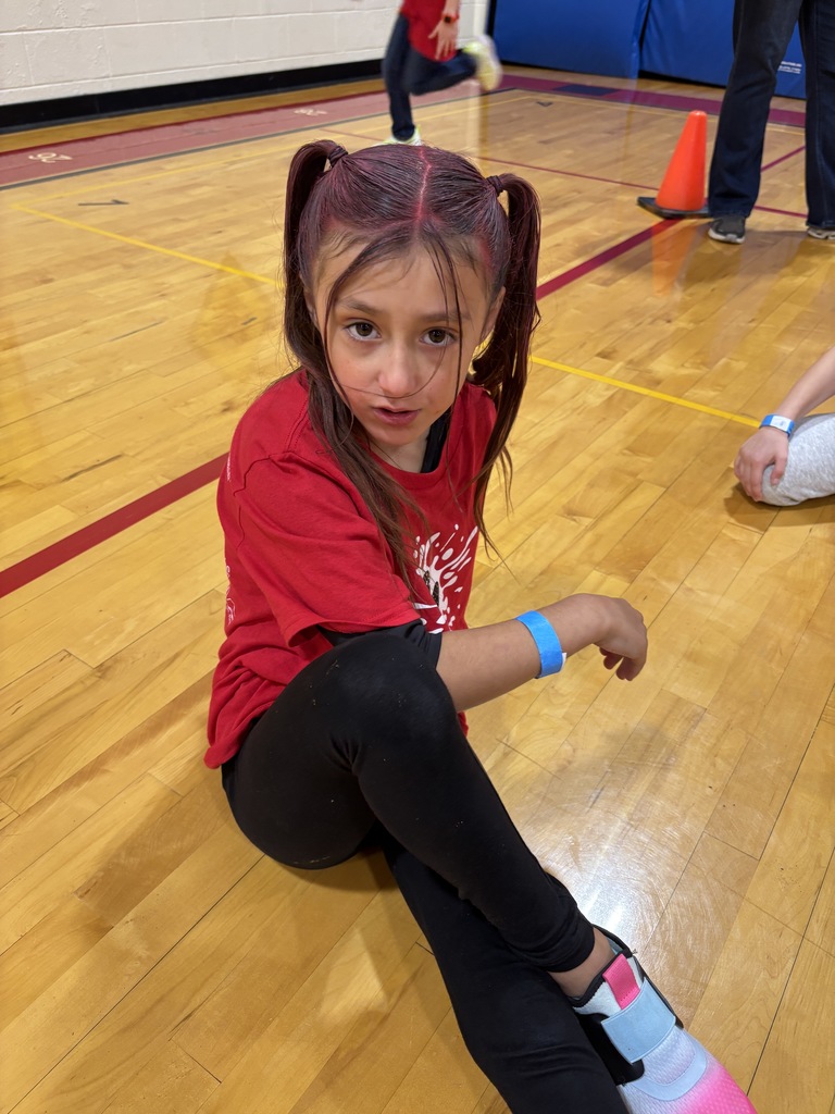 Girl doing a seated stretch