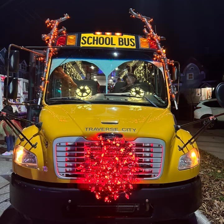 Christmas bus