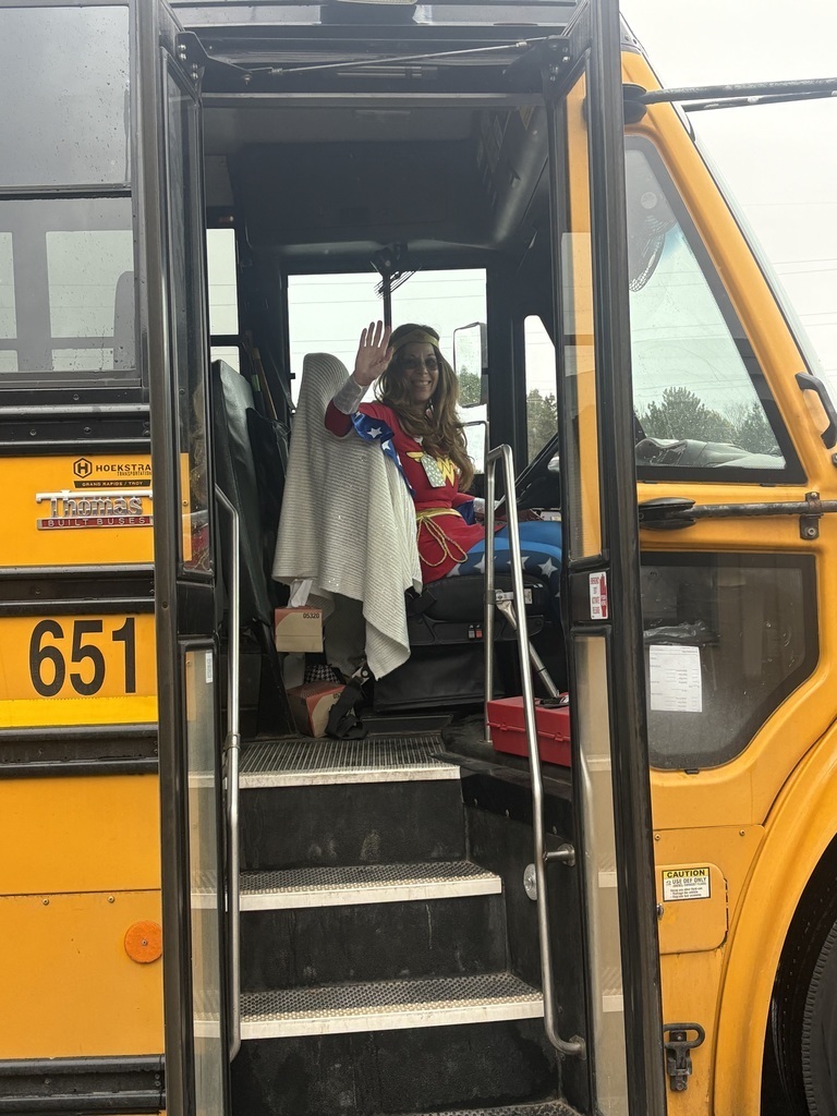 TCAPS Bus Drivers dress in costume for Halloween