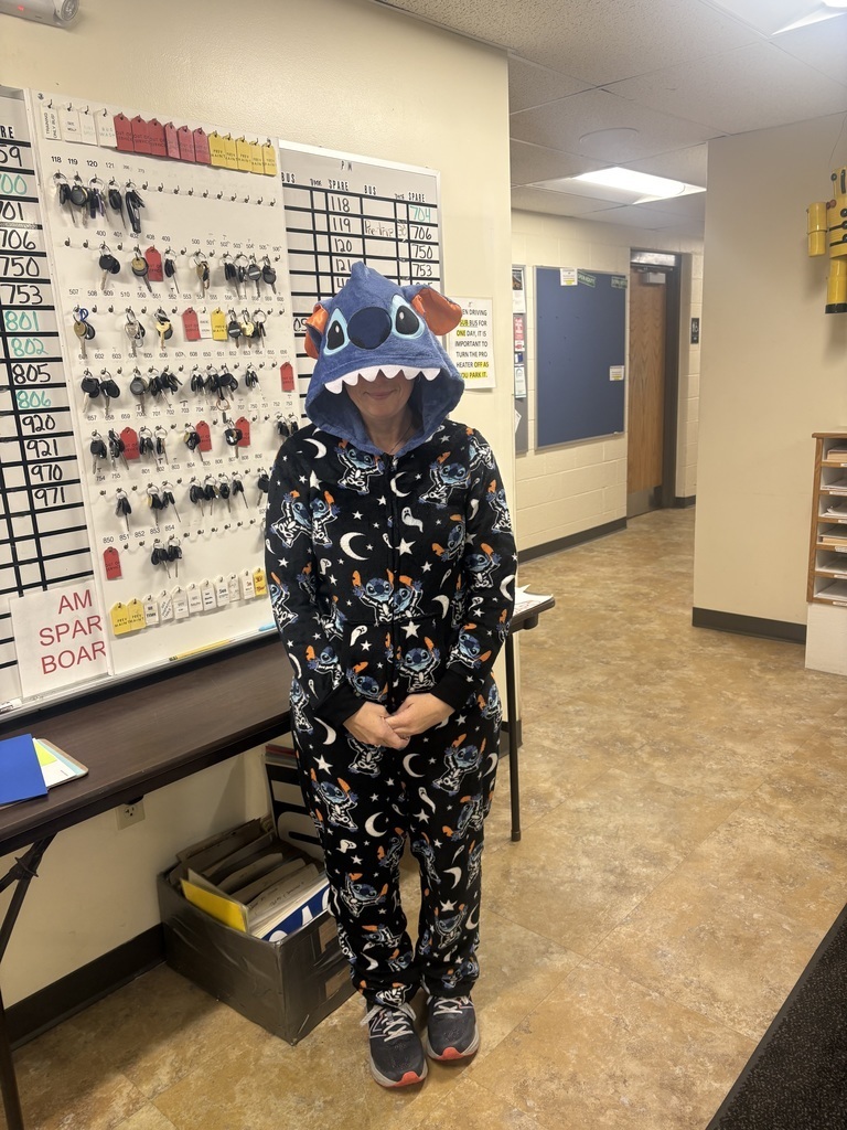 TCAPS Bus Drivers dress in costume for Halloween