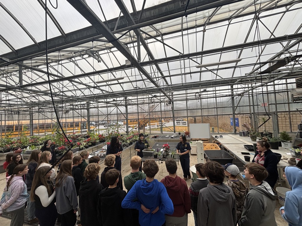 8th grade students at career tech