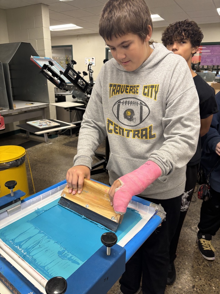 8th grade students at career tech