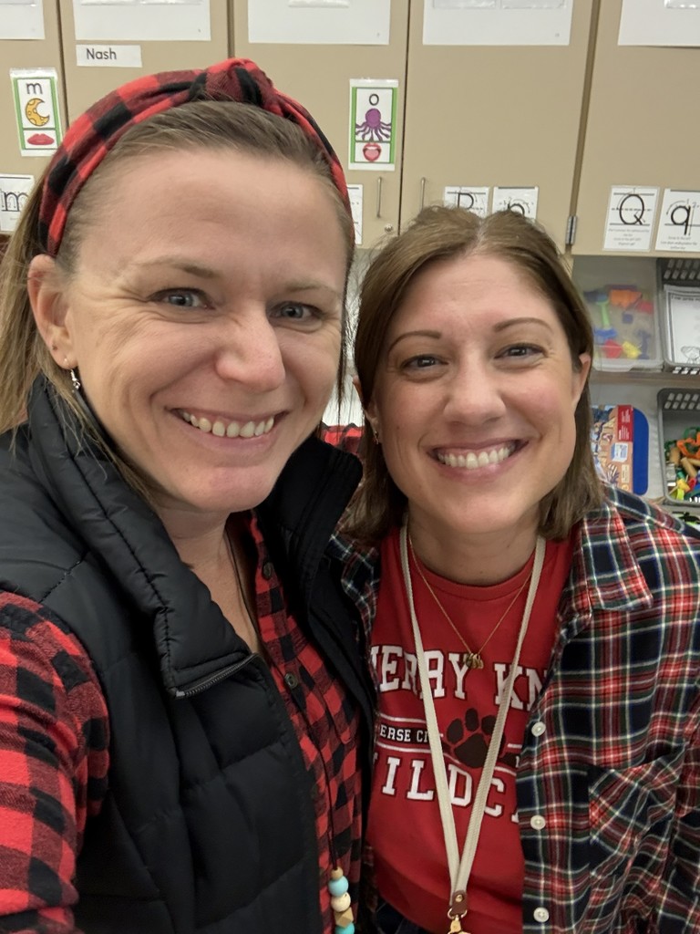 Students and Staff in Flannel Shirts