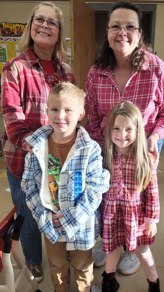 Students and Staff in Flannel Shirts