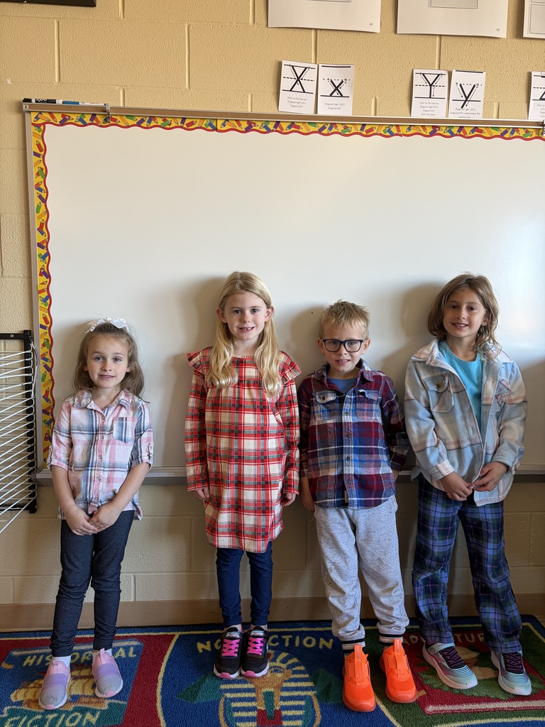 Students and Staff in Flannel Shirts