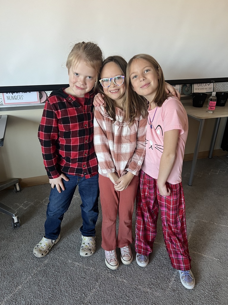 Students and Staff in Flannel Shirts