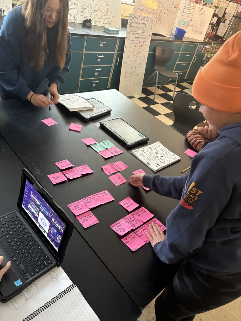 7th grade honors science students