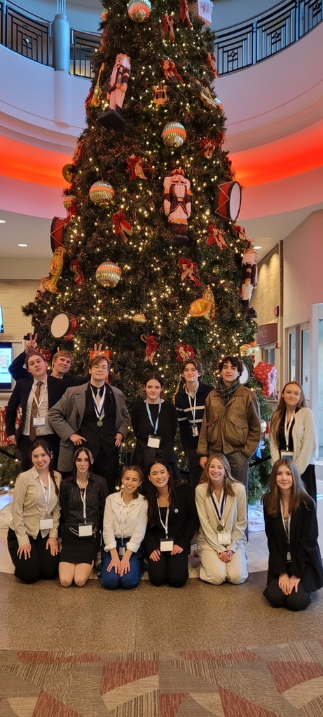 Photo of model UN students.