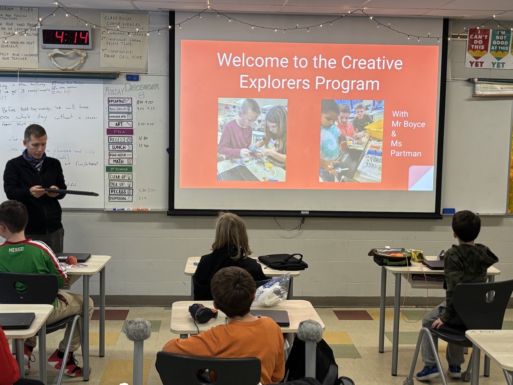 Creative Explorers title slide