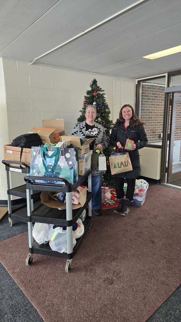 TCAPS SSN holiday donation with Katie and YMCA pictured