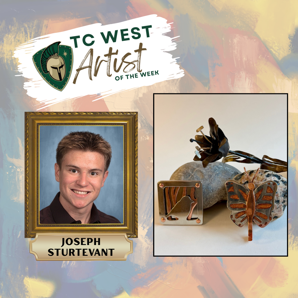 Visual Arts department Artist of the Week graphic