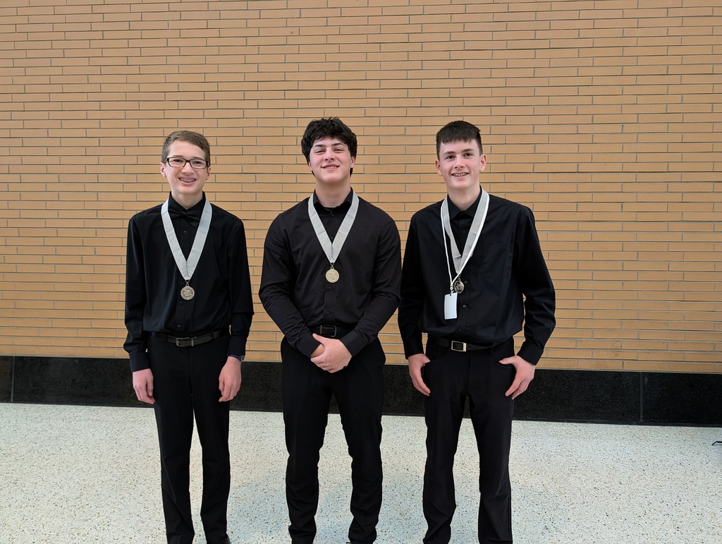 Graeme Chapman, Brock Walter, and Brett Gerkin at the state wide Michigan Music Conference.