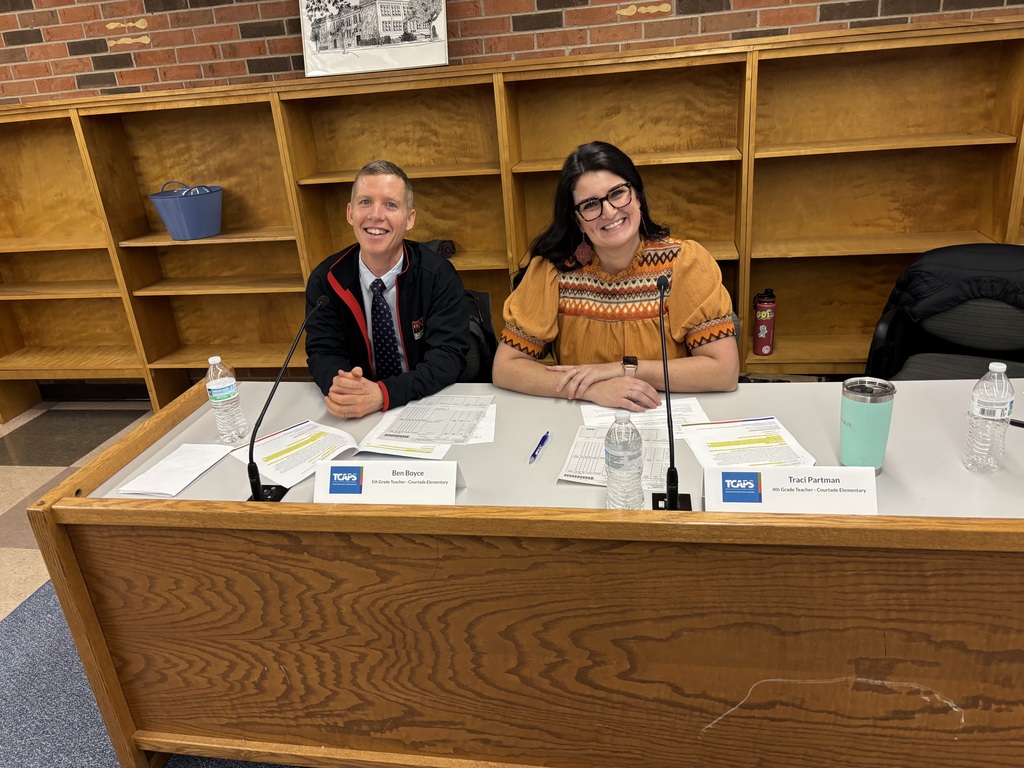 Boyce and Partman at Board of Ed meeting