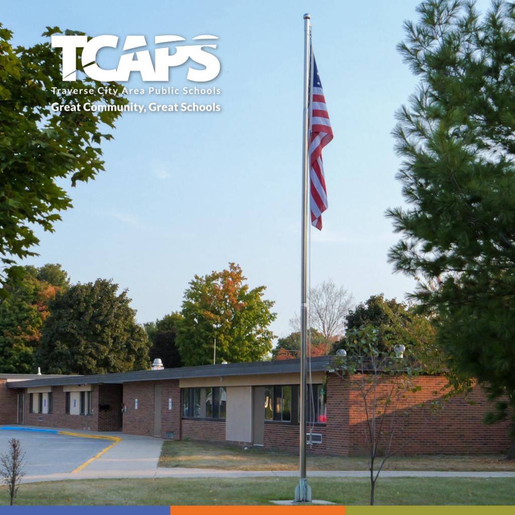 Front view of the TCAPS Administration Building