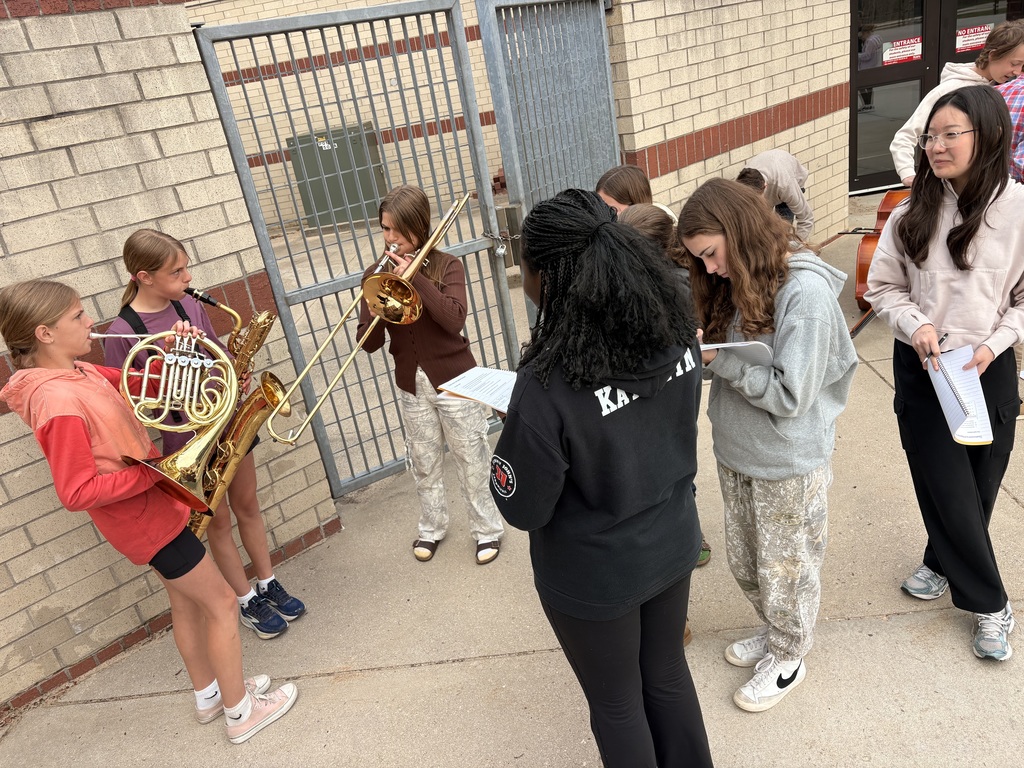 Science student's play instruments to investigate how instruments look, sound, and feel when they make sound.