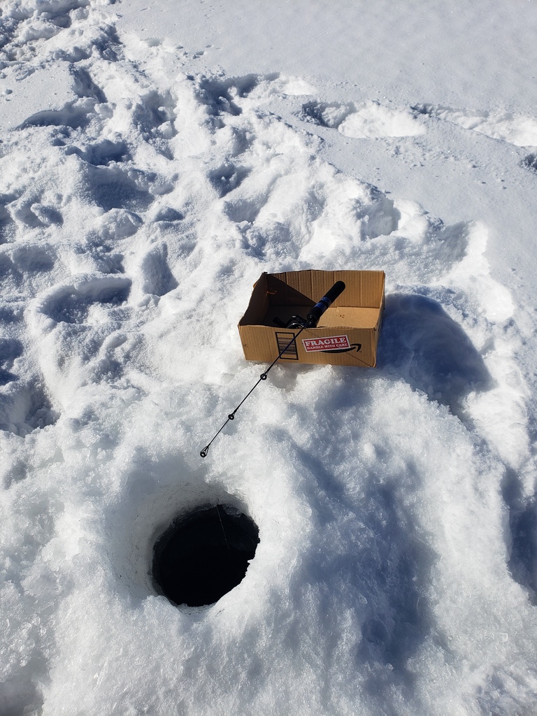 Jeffrey ice fishing