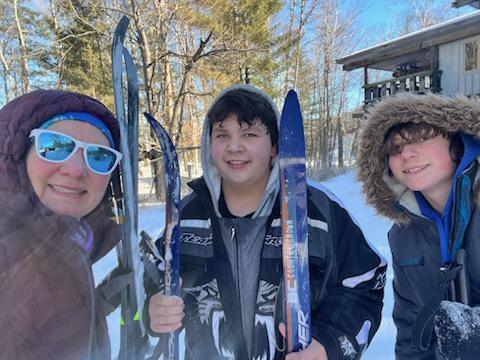 Skiing