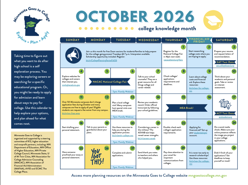 college knowledge month