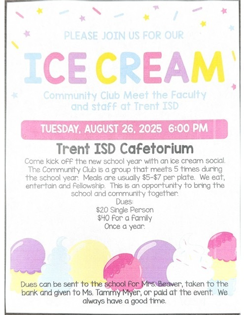 Community Club Flyer