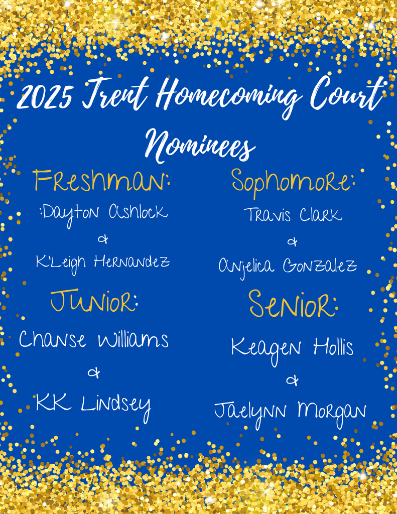 2025 Trent Homecoming Court