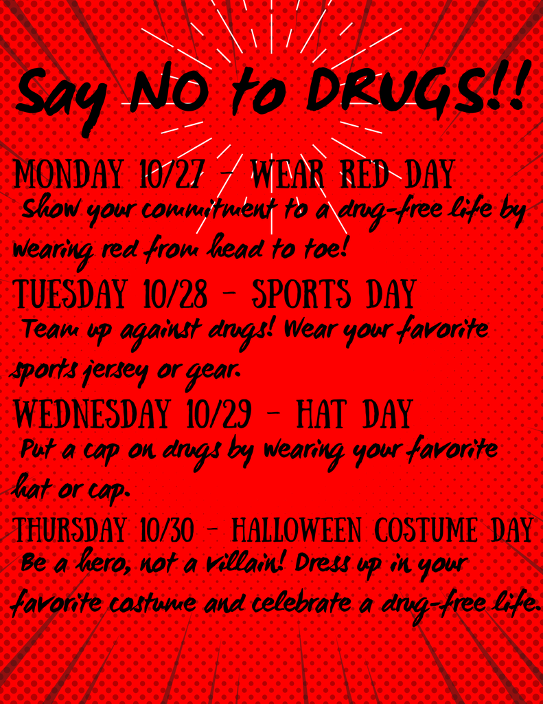 Say NO to DRUGS!!