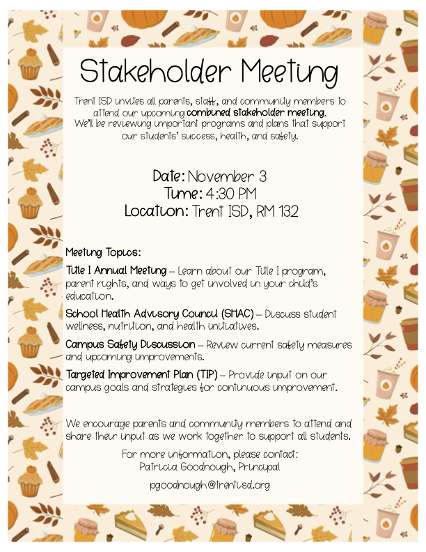 Stakeholder Meeting