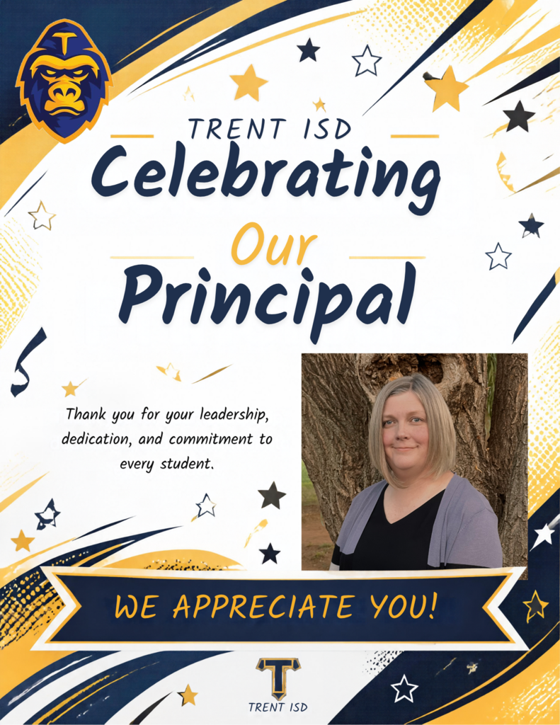 Flyer about school principal