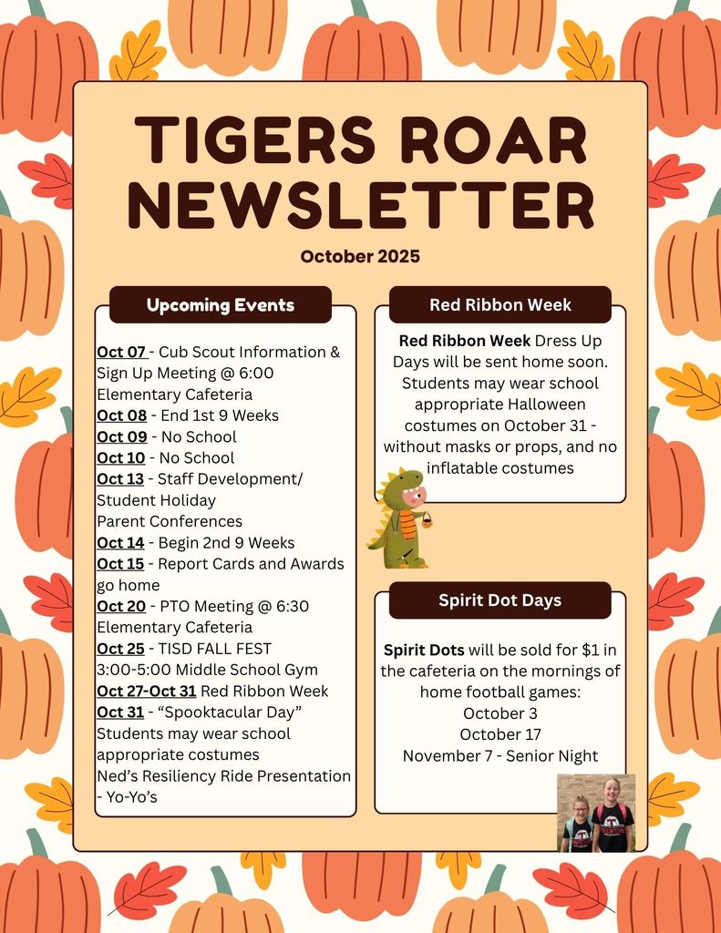 October Newsletter