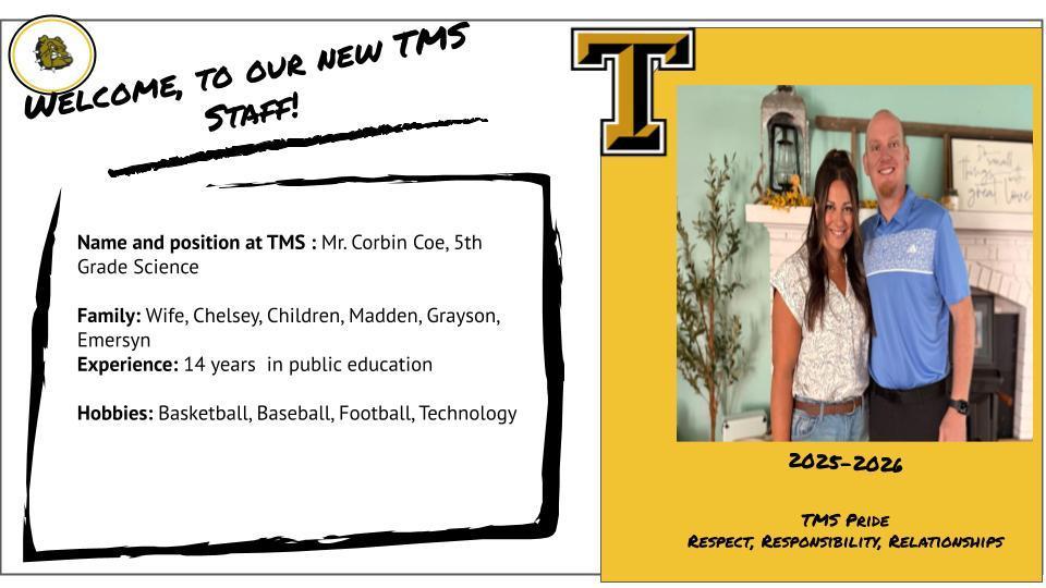 Coe welcome