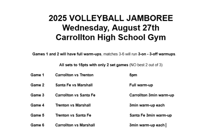 HS Volleyball Jamboree