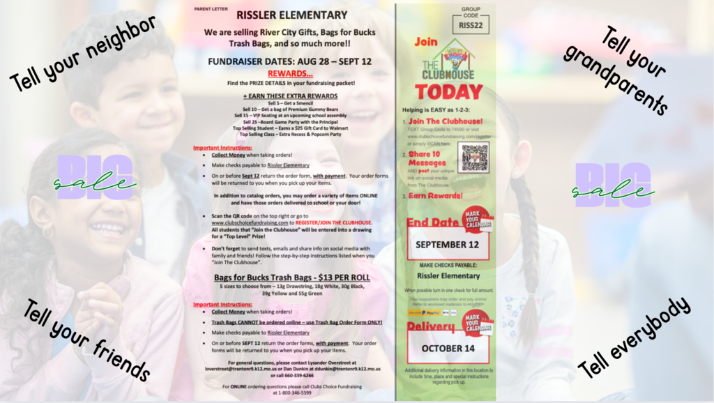 Rissler Elementary Fundraisers